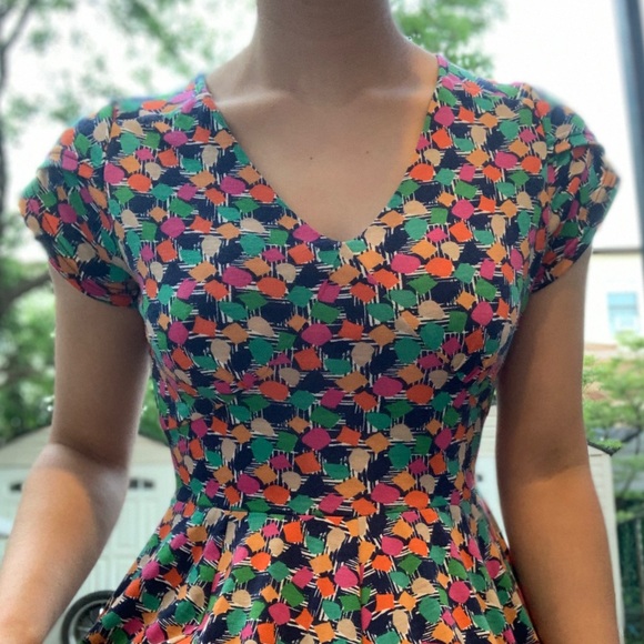 ModCloth Midi Dress Spring - Picture 3 of 9